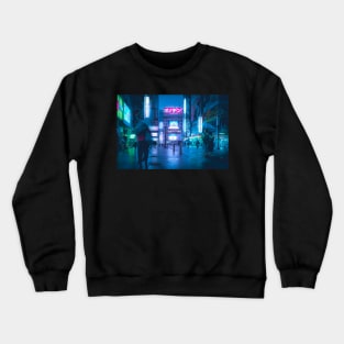 Akihabara Tokyo street neon wonderland Crewneck Sweatshirt